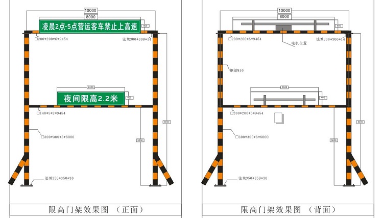 限高門架