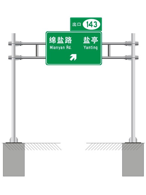 龍門架標(biāo)志桿