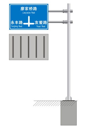 雙懸臂標(biāo)志桿