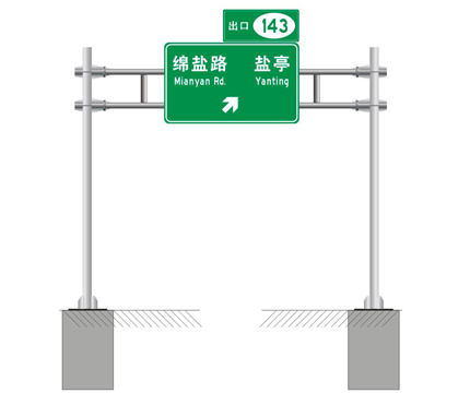門架式標牌標桿
