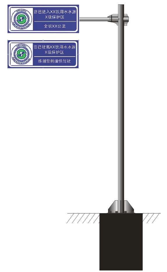 華程路安,水資源標(biāo)志牌