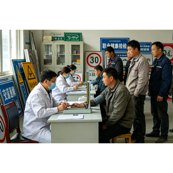 華程路安組織員工年度職業(yè)健康體檢