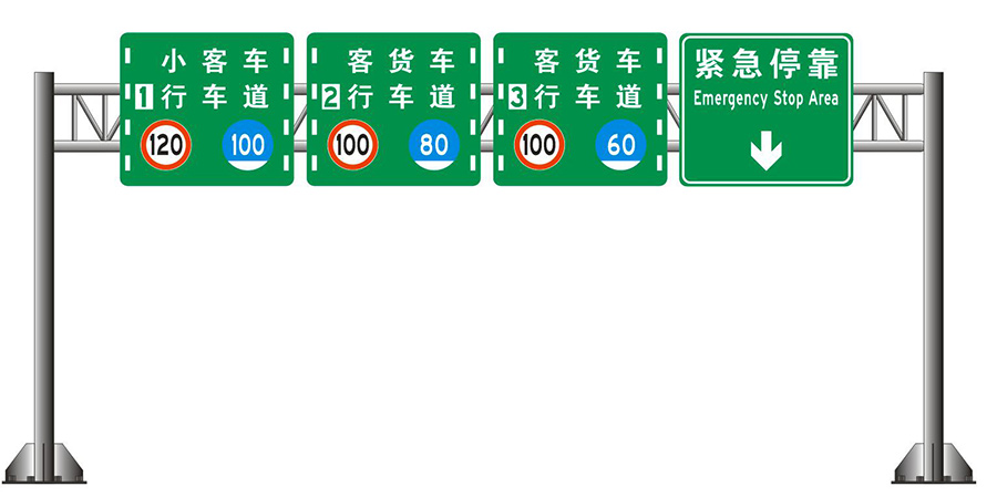 一體式框架交通標(biāo)志牌